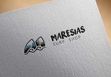 Criação de Logotipo Maresias Surf Shop