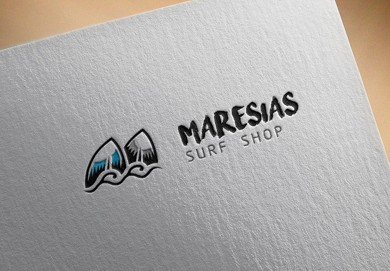 Criação de Logotipo Maresias Surf Shop