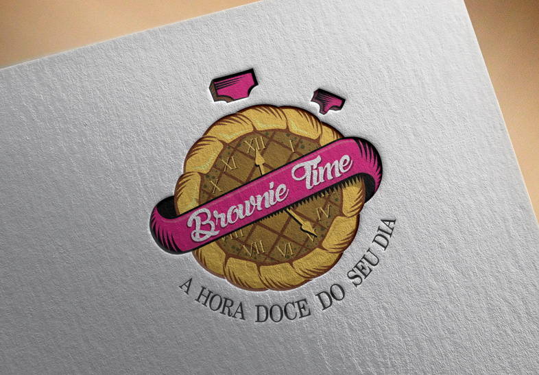 Criação de Logotipo Recife - Brownie Time