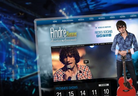 Criação de Sites Banda, Cantor